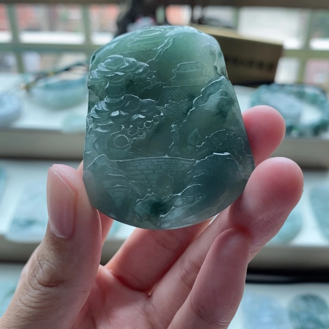 【闪购商品】颈饰未镶嵌翡翠一*天然缅甸A货翡翠