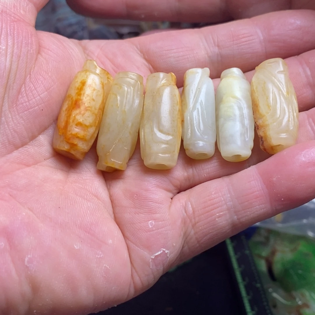 白玉菩提吊坠摆件