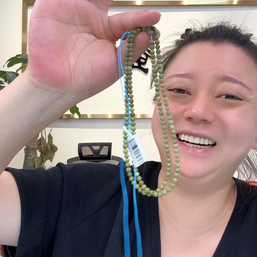 饺***妈绿松石未镶嵌珠宝奇石125