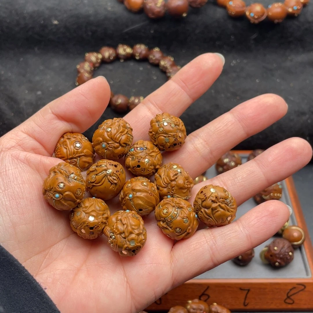 紫金鼠手串榴****店17财神镶嵌