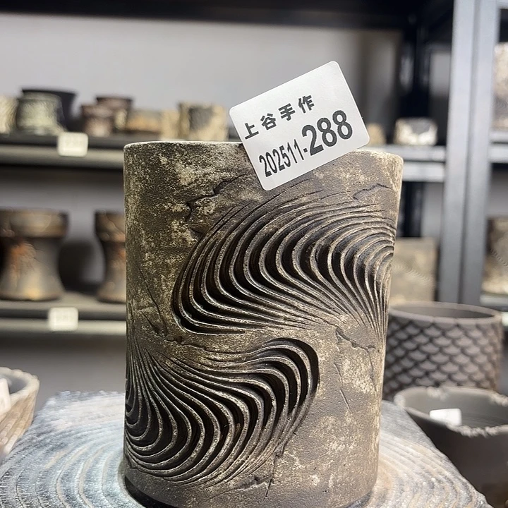 黑陶内口9.5高13.废土风