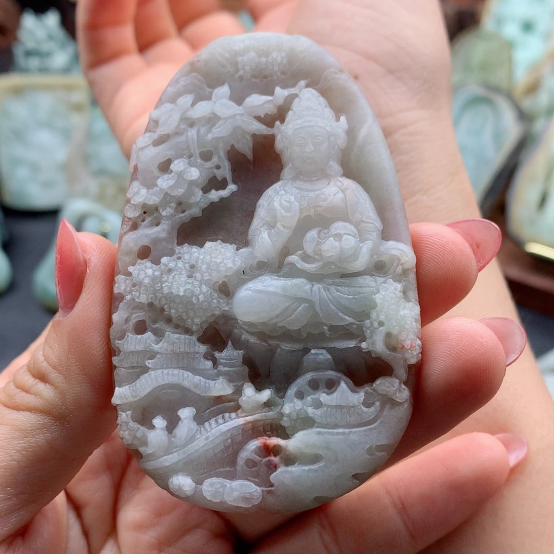 定制翡翠未镶嵌東*翡翠