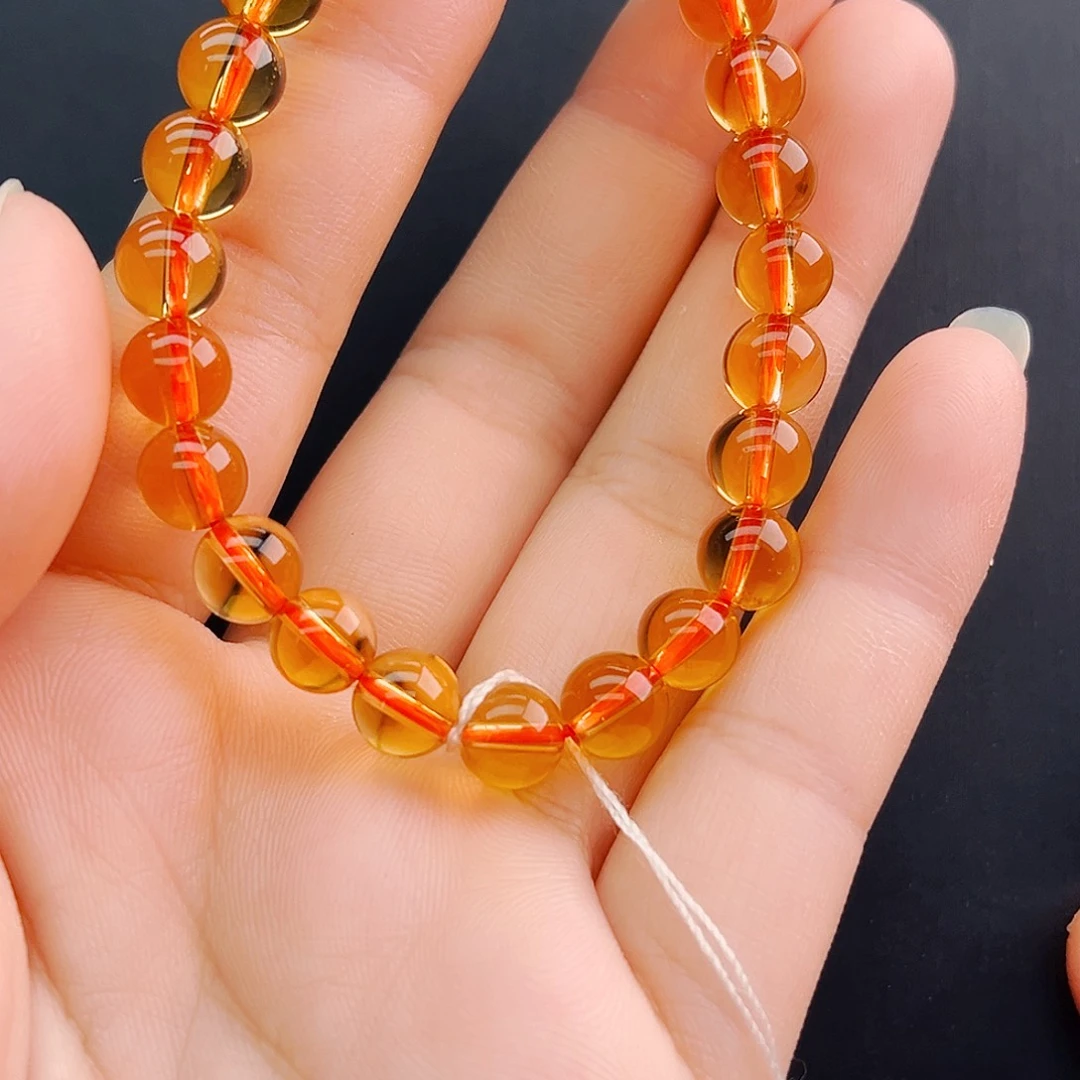 未镶嵌水晶手串天然