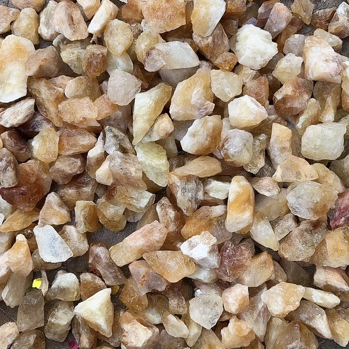 水晶黄水晶一斤未镶嵌