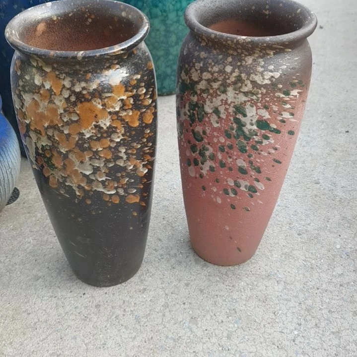 红陶口13高31瑕疵两