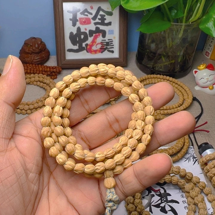 柏香籽/百香籽手串空*丶