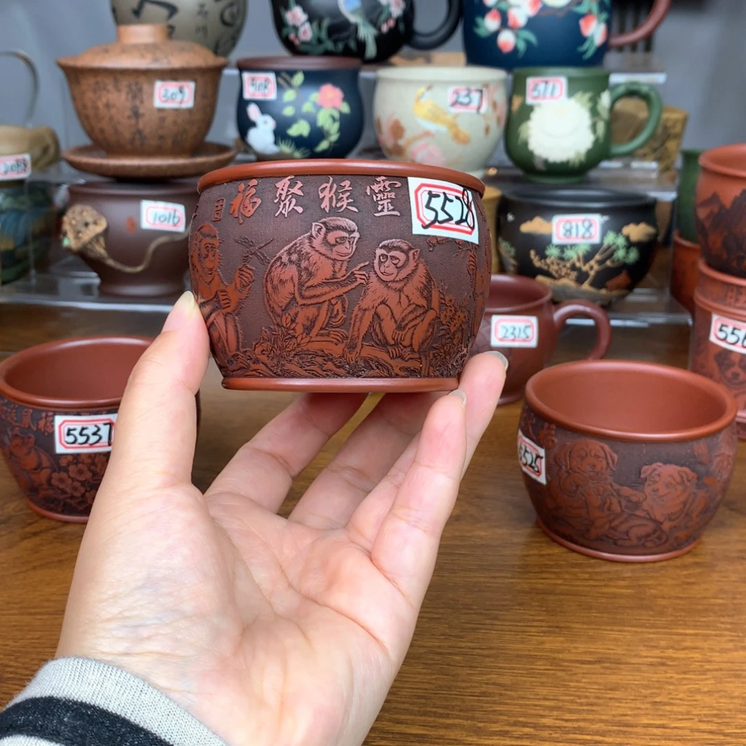茶杯紫砂宜兴紫砂茶具