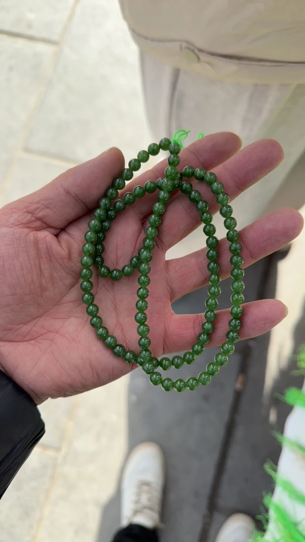 俄罗斯碧玉项链卡6