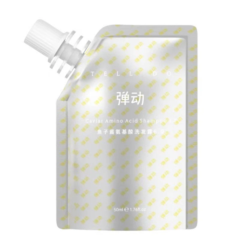 弹动鱼子酱柔顺洗发水发膜