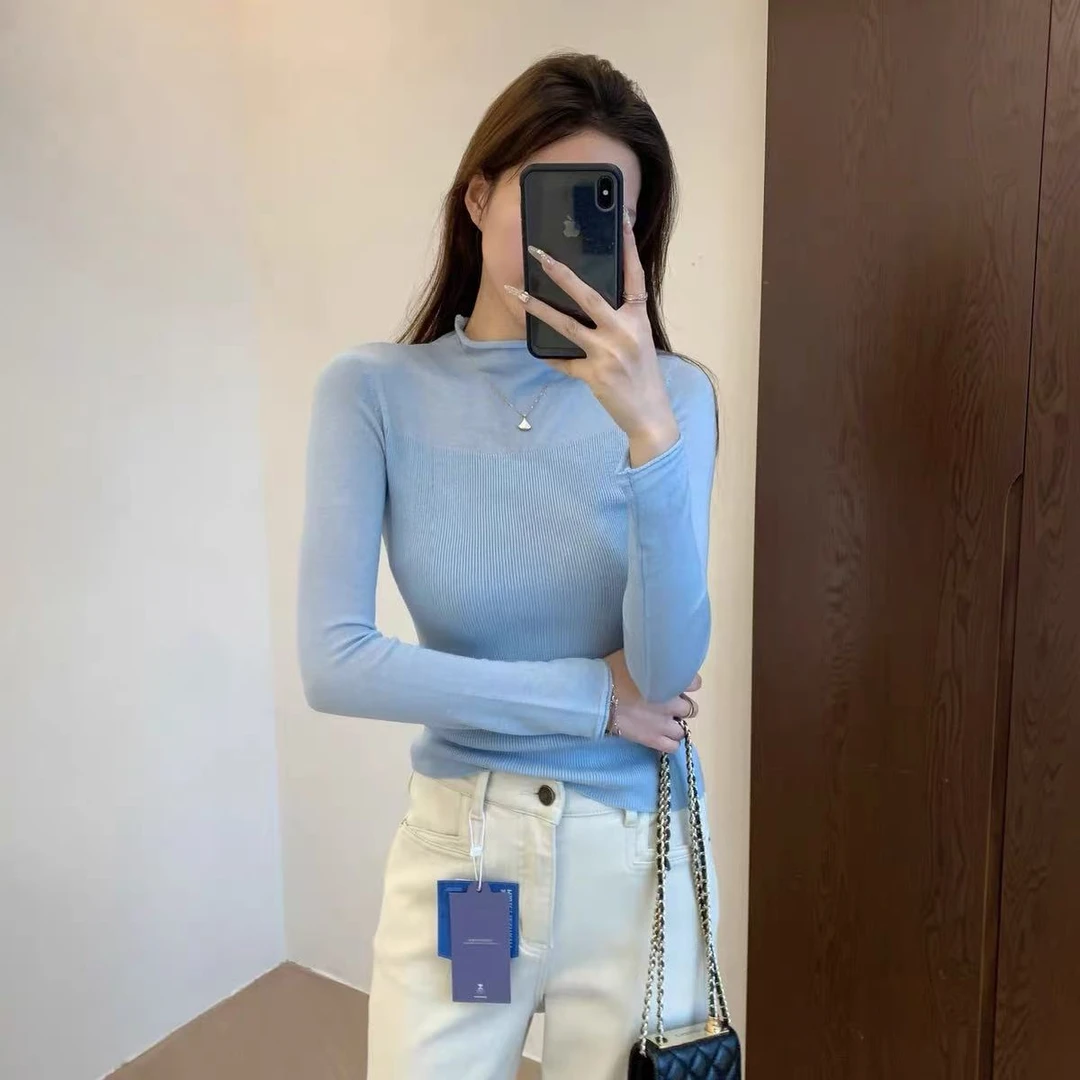 【YM高货】NN824-2025年春季新款时尚重工长袖针织百搭减龄慵懒