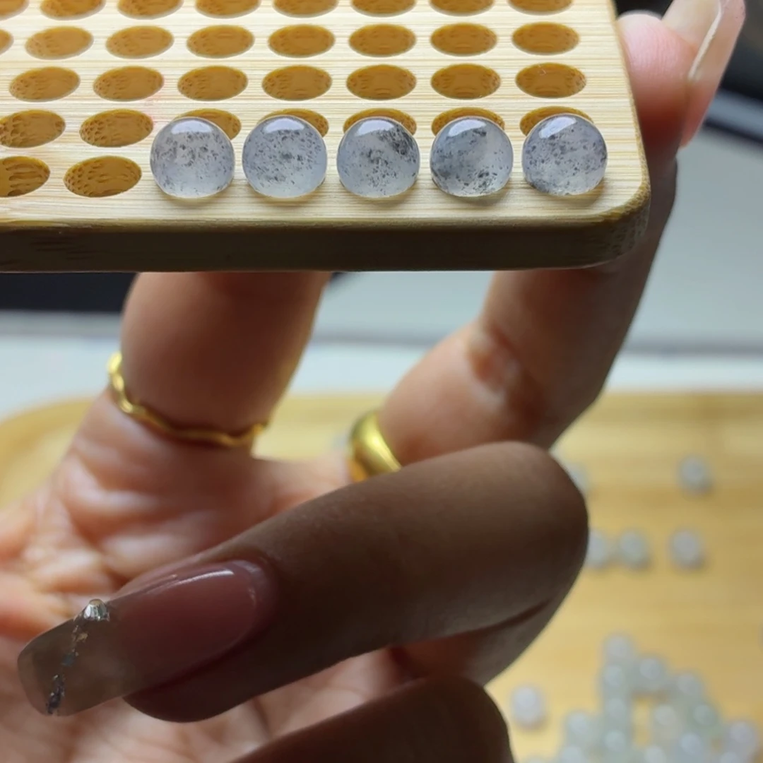 定制翡翠未镶嵌翡翠珠链