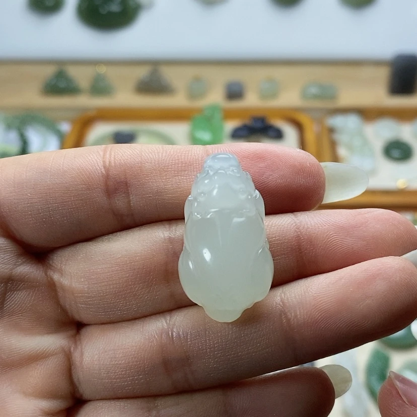 【闪购商品】颈饰未镶嵌和田玉?*蓝