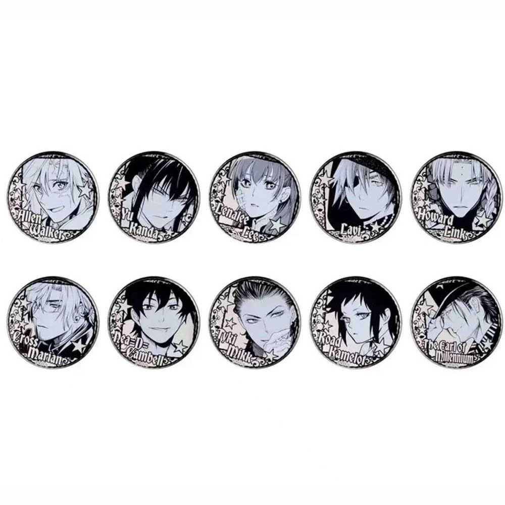 日谷正版 驱魔少年 雕金白银浮雕吧唧第一弹2025盲袋A12