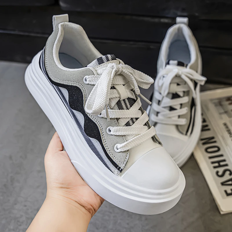 鞋子男款2025新款男士夏天鞋子百搭休闲板鞋青少年帆布百搭旅游鞋