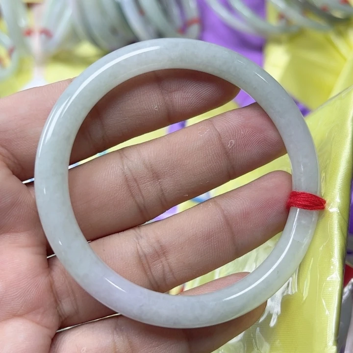 未镶嵌手镯翡翠55圆条
