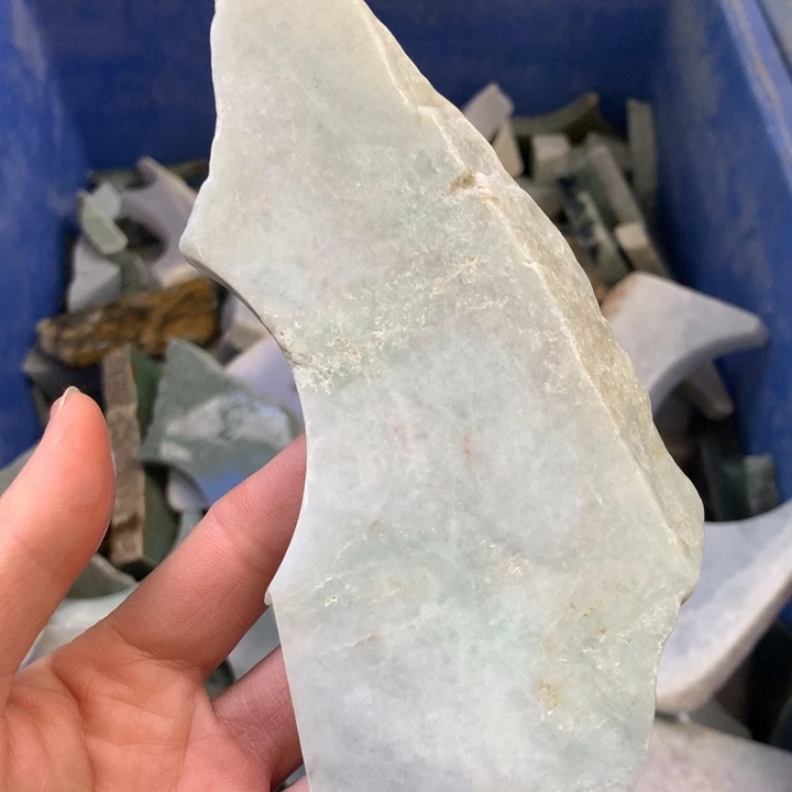 翡翠裸石翡翠边角料