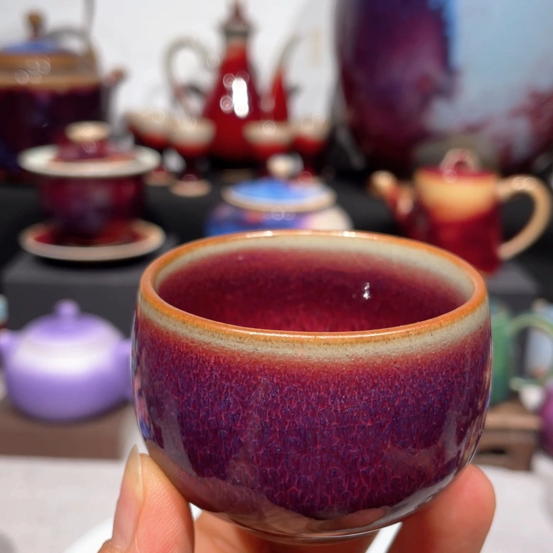 中国神后钧瓷茶器