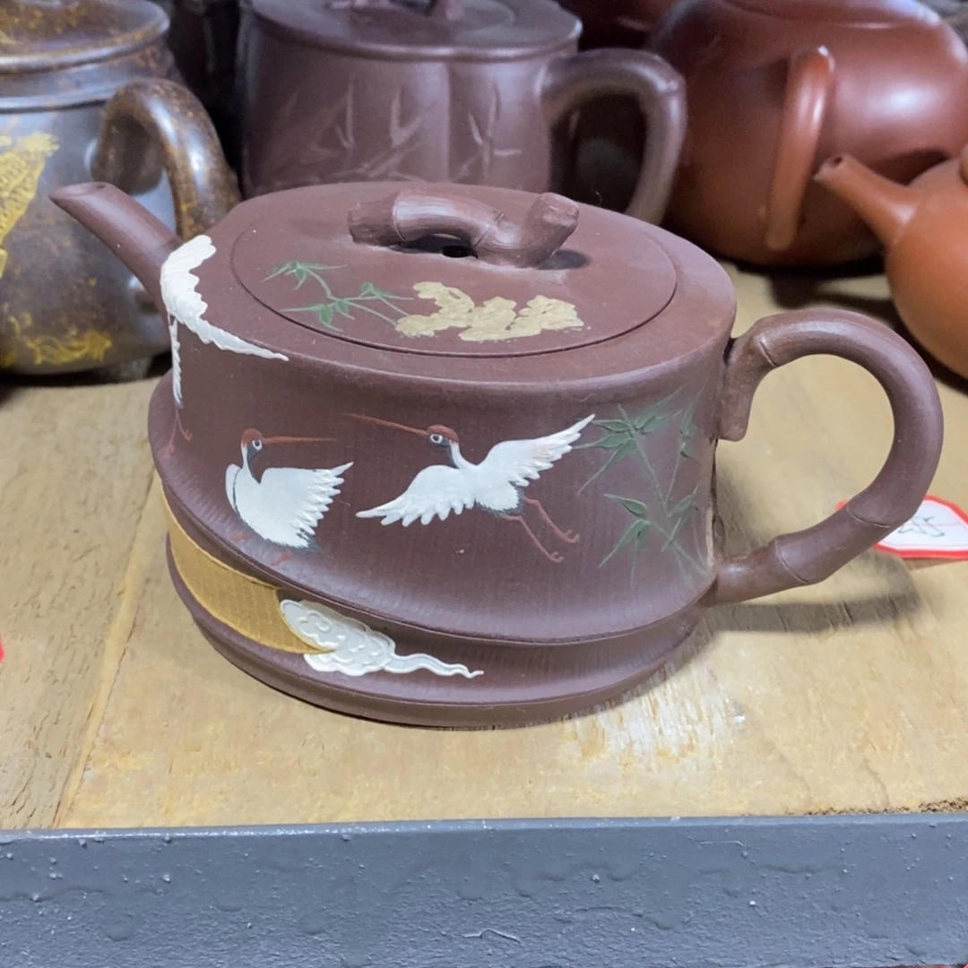 紫砂茶壶原矿手工60