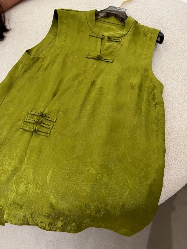 南油朱朱 V领提花衬衣0023