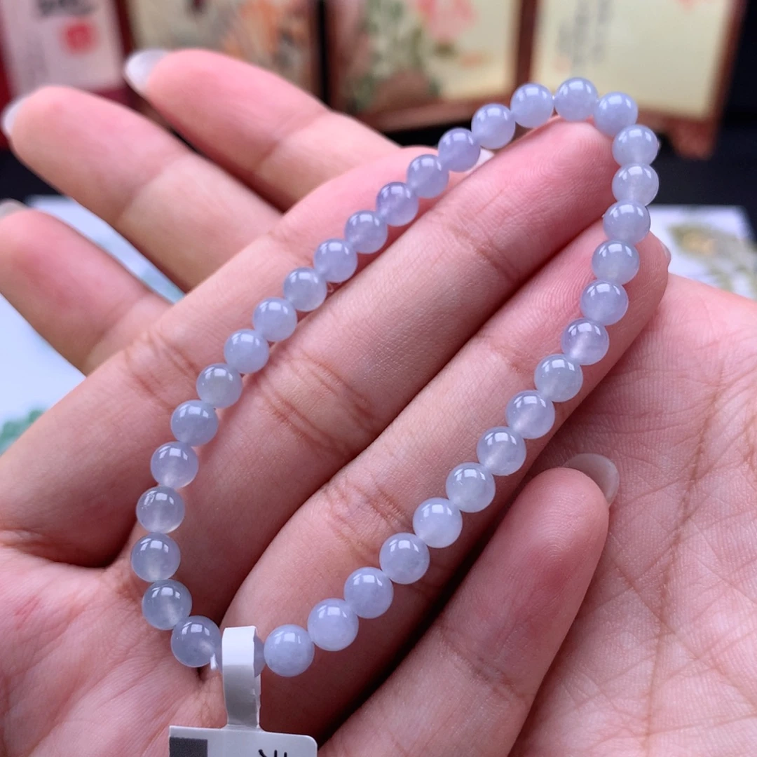 翡翠未镶嵌手链卡5