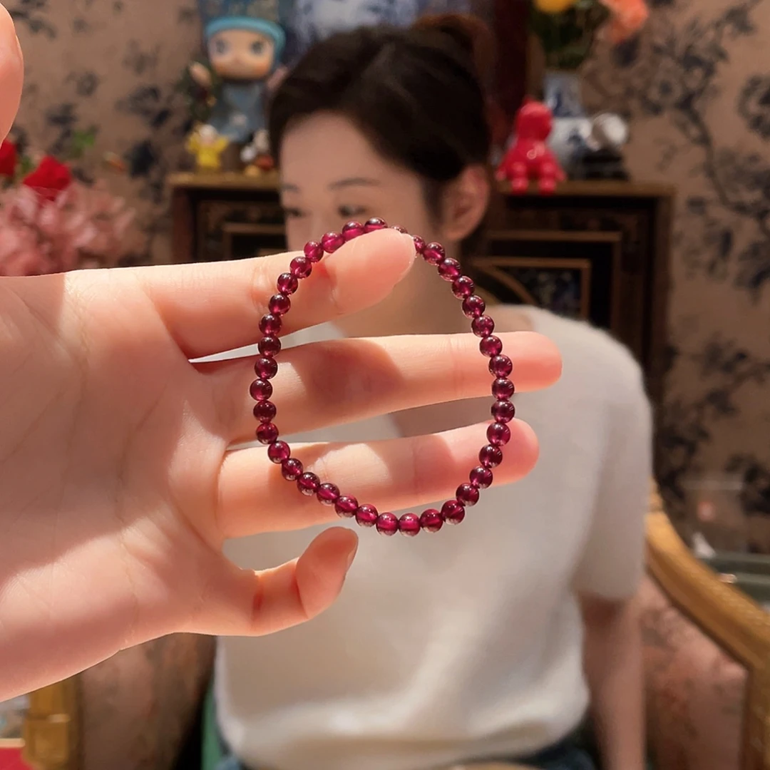 石榴石手串未镶嵌