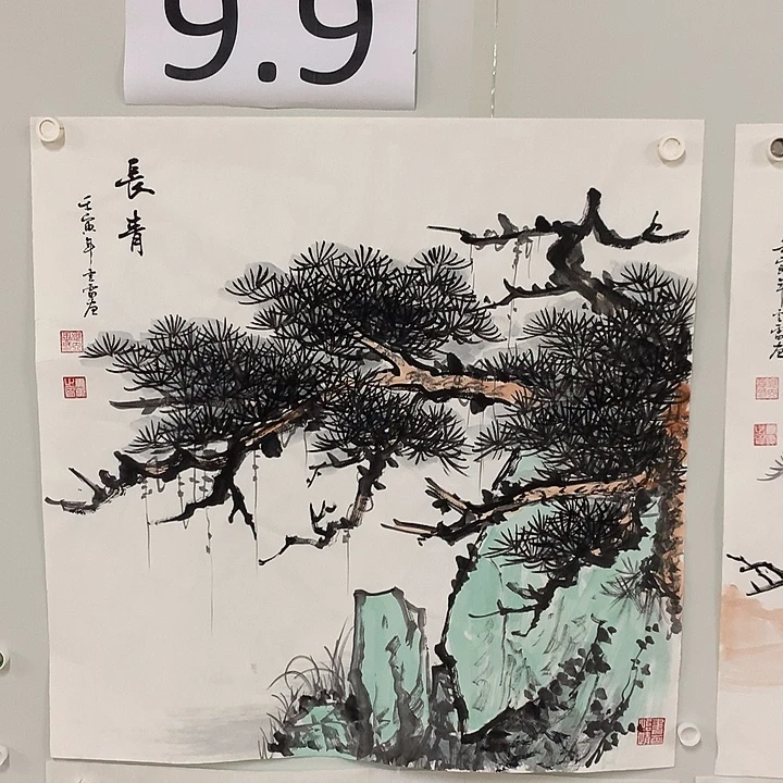 国画福利作品手绘国画