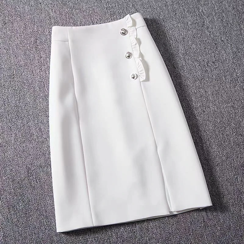 【飞姐】设计感时尚洋气百搭半身裙B257款