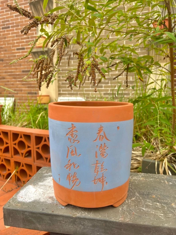 成浪紫砂工艺花盆