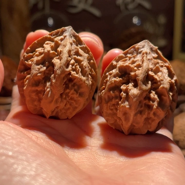 吊坠文玩核桃龙纹灯笼17