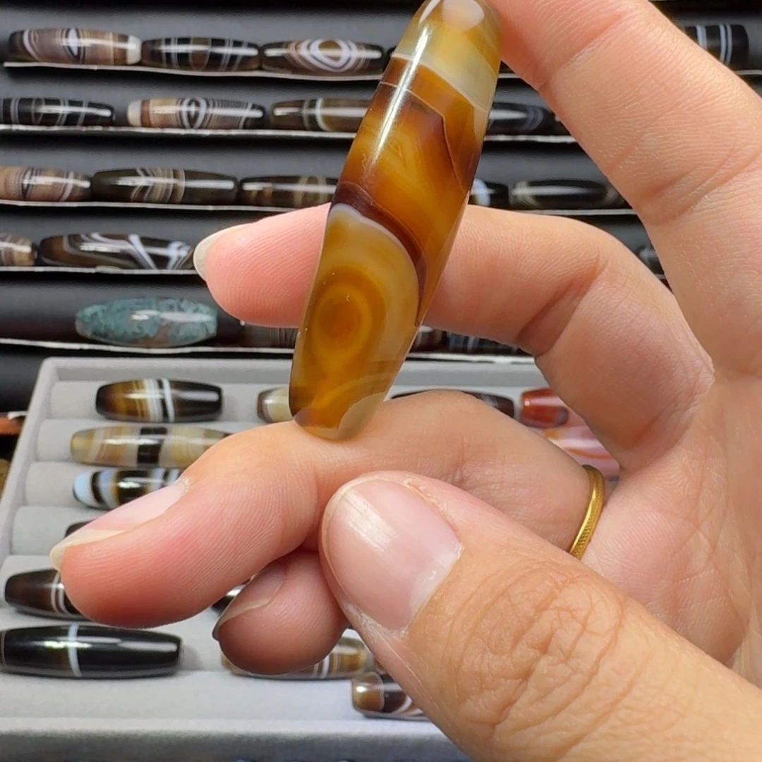 玛瑙/玉髓未镶嵌吊坠(不含链)