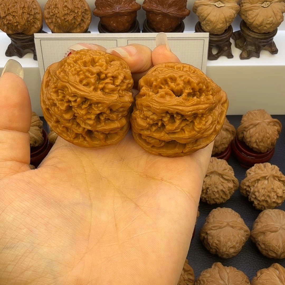 桃核把件41大粗筋半臂H9124