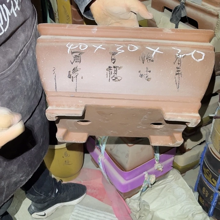 紫砂花盆紫砂等传统