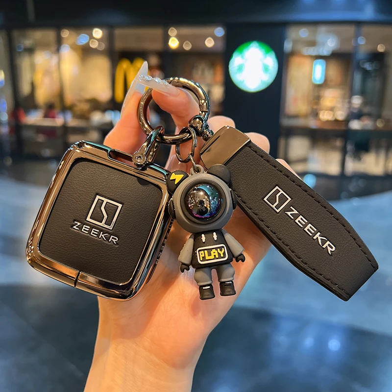 适用2025款极氪007GT钥匙套25新款007GT后驱四驱智驾版专用包壳扣