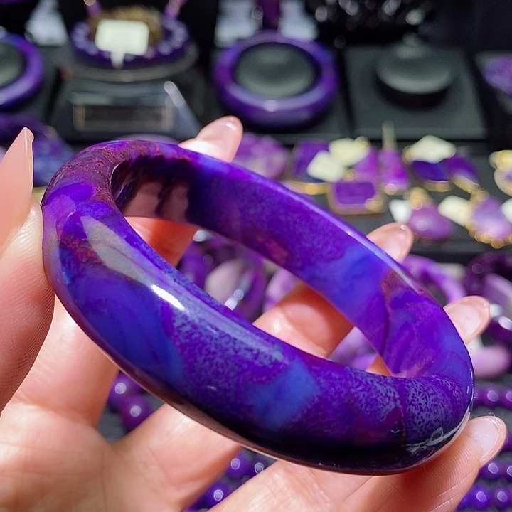 苏纪石（舒俱来）手镯未镶嵌