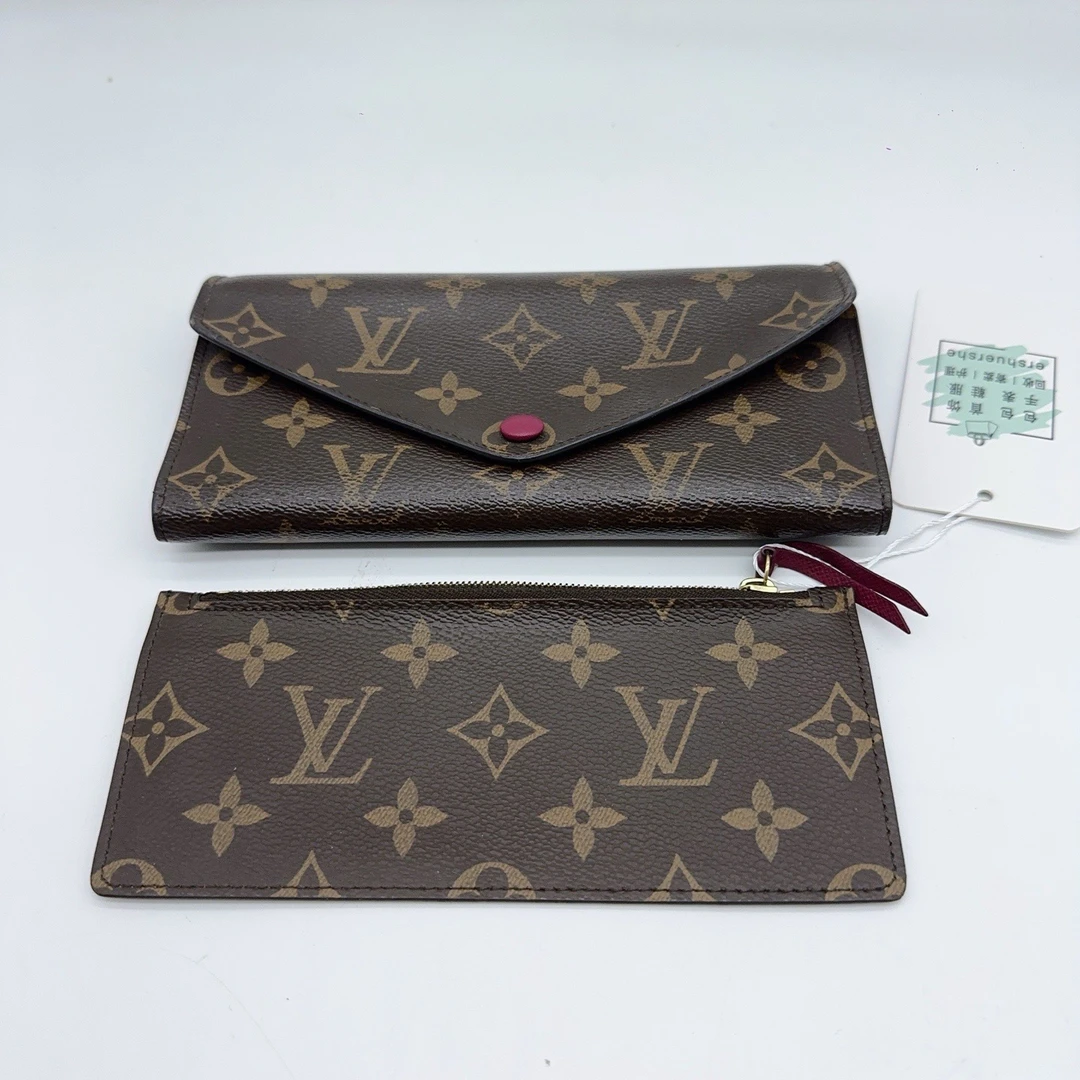 95新 LouisVuitton/路易威登 老花钱包 1580 6889