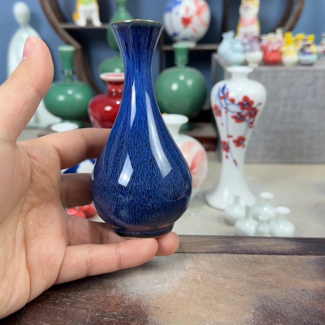 陶瓷手工小花器摆件