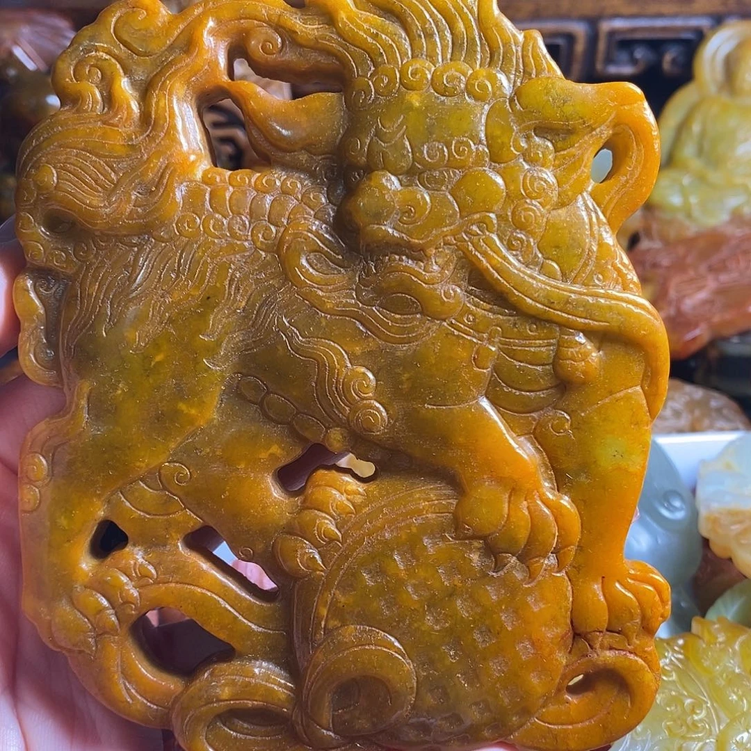 岫岩老玉（透闪石质玉）未镶嵌挂件