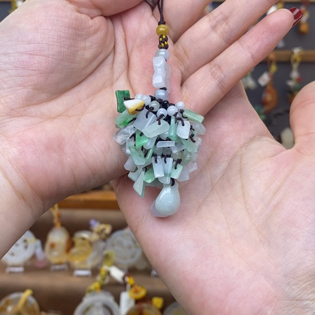 玛瑙/玉髓车挂未镶嵌水**贝888888888888