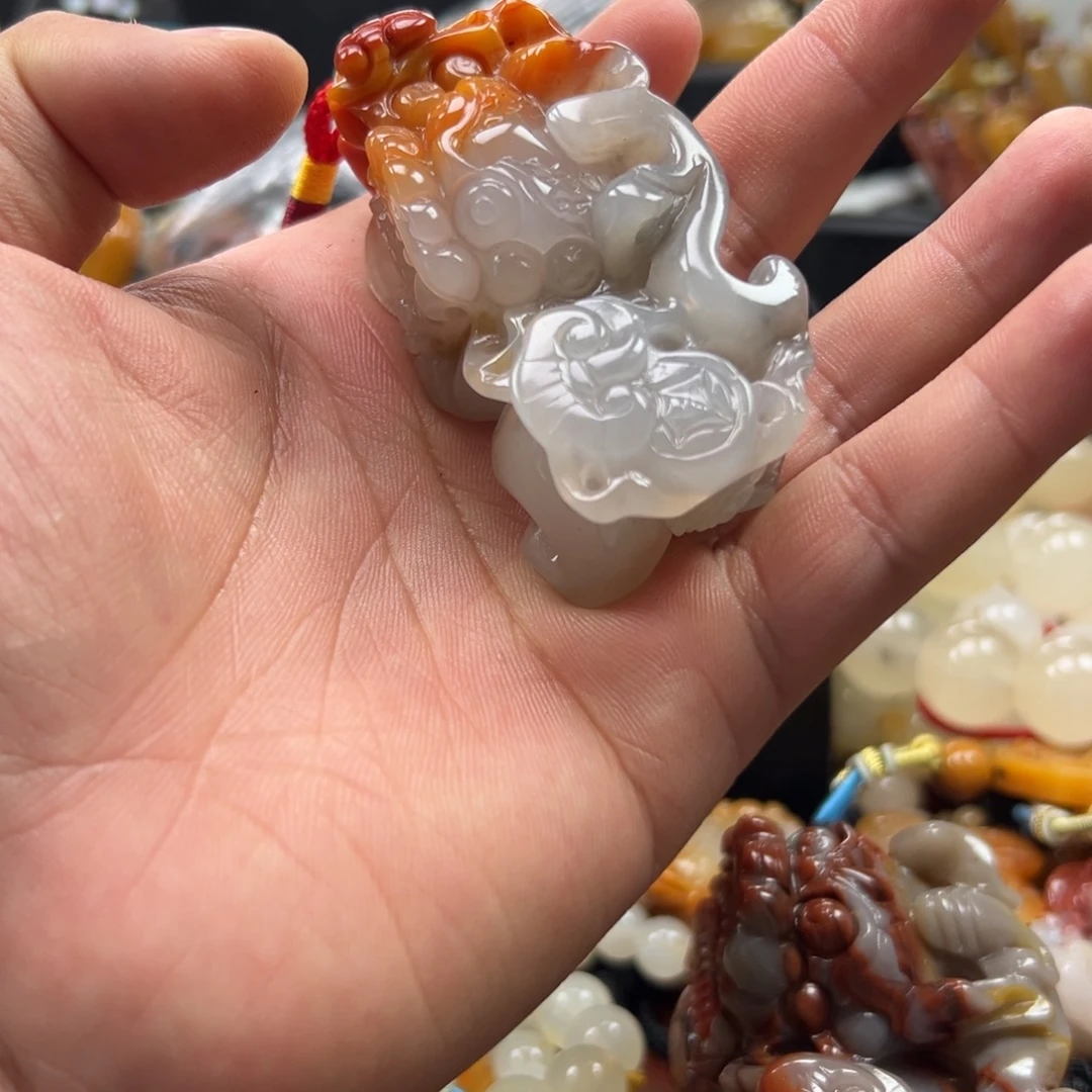 石英质玉（黄龙玉）未镶嵌多选一发货