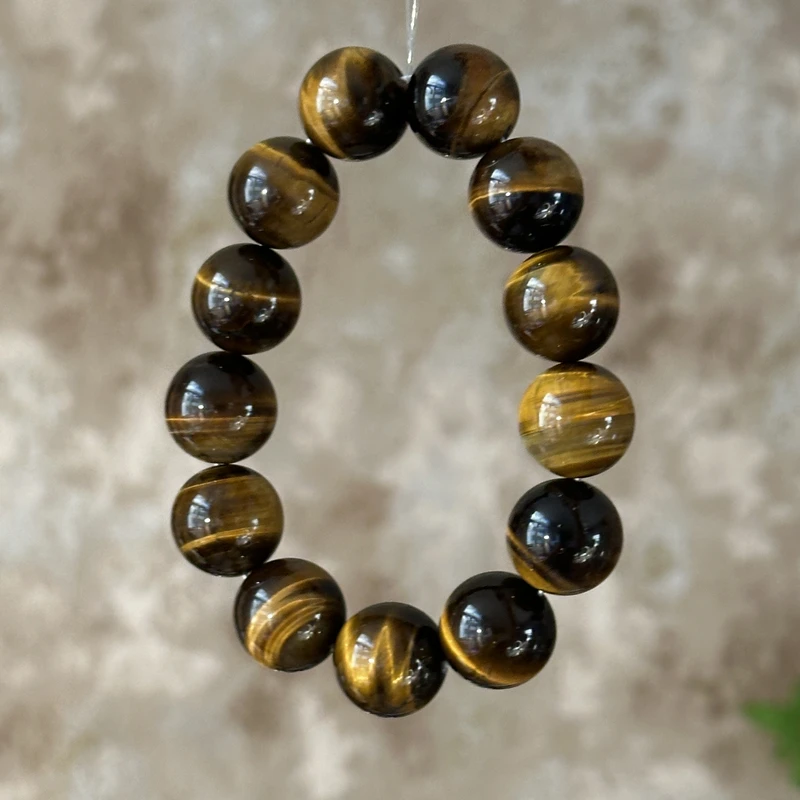 黄虎眼圆珠单圈18mm