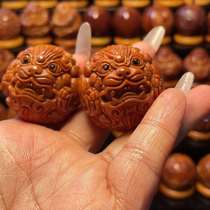 把件橄榄核橄榄雕刻