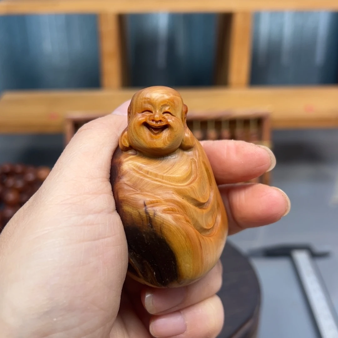 柏木崖柏木摆件手把件3