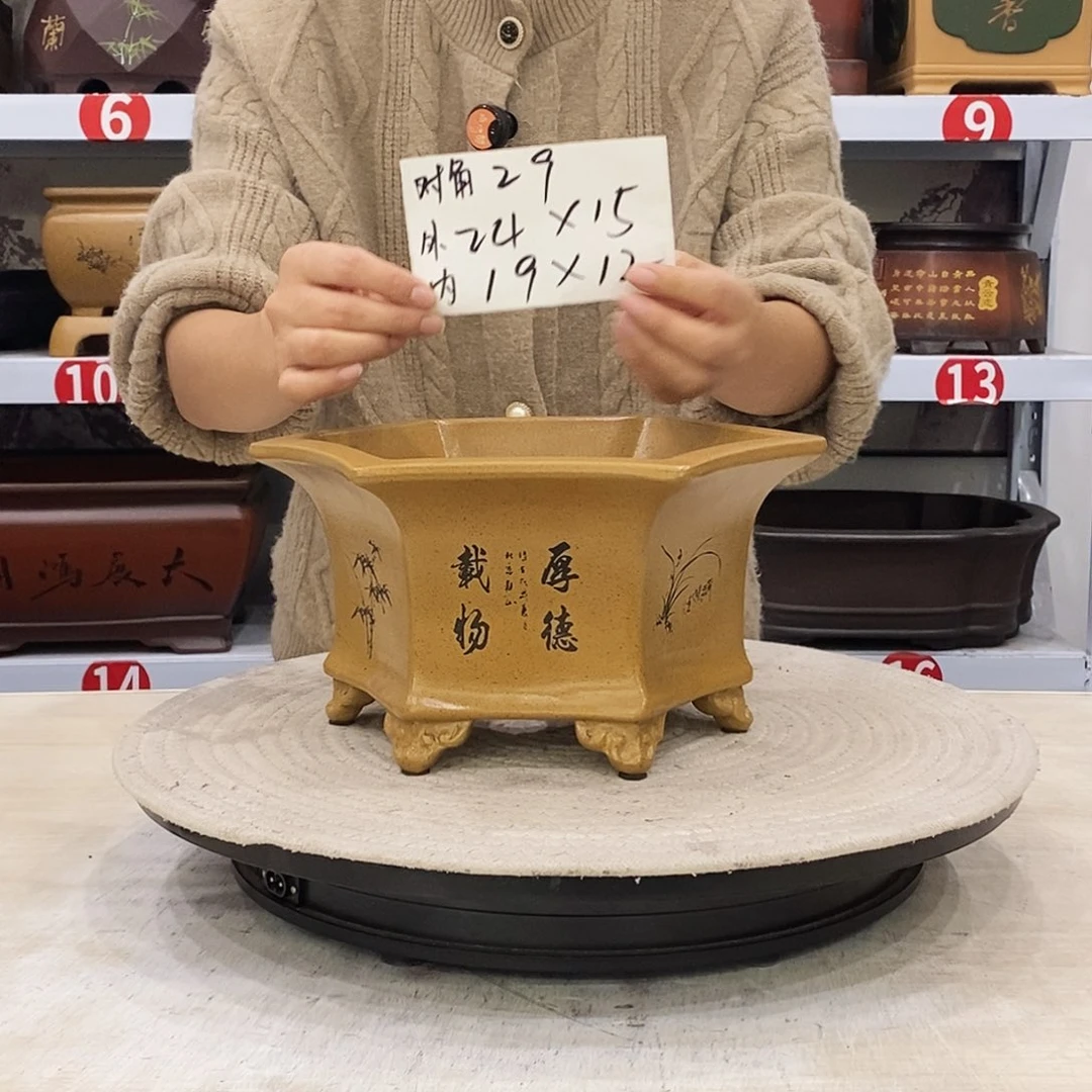 花盆紫砂紫砂花盆