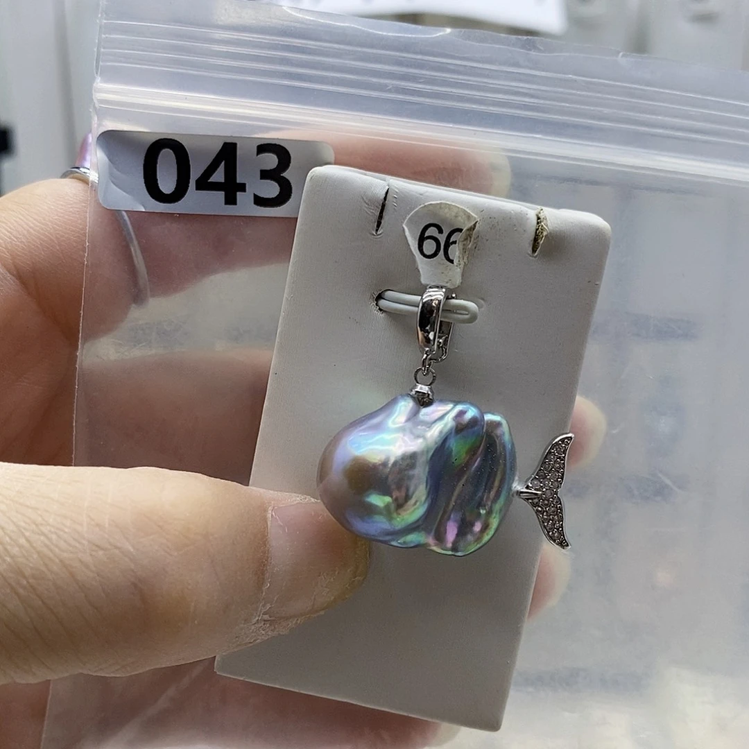 颈饰合金淡水珍珠