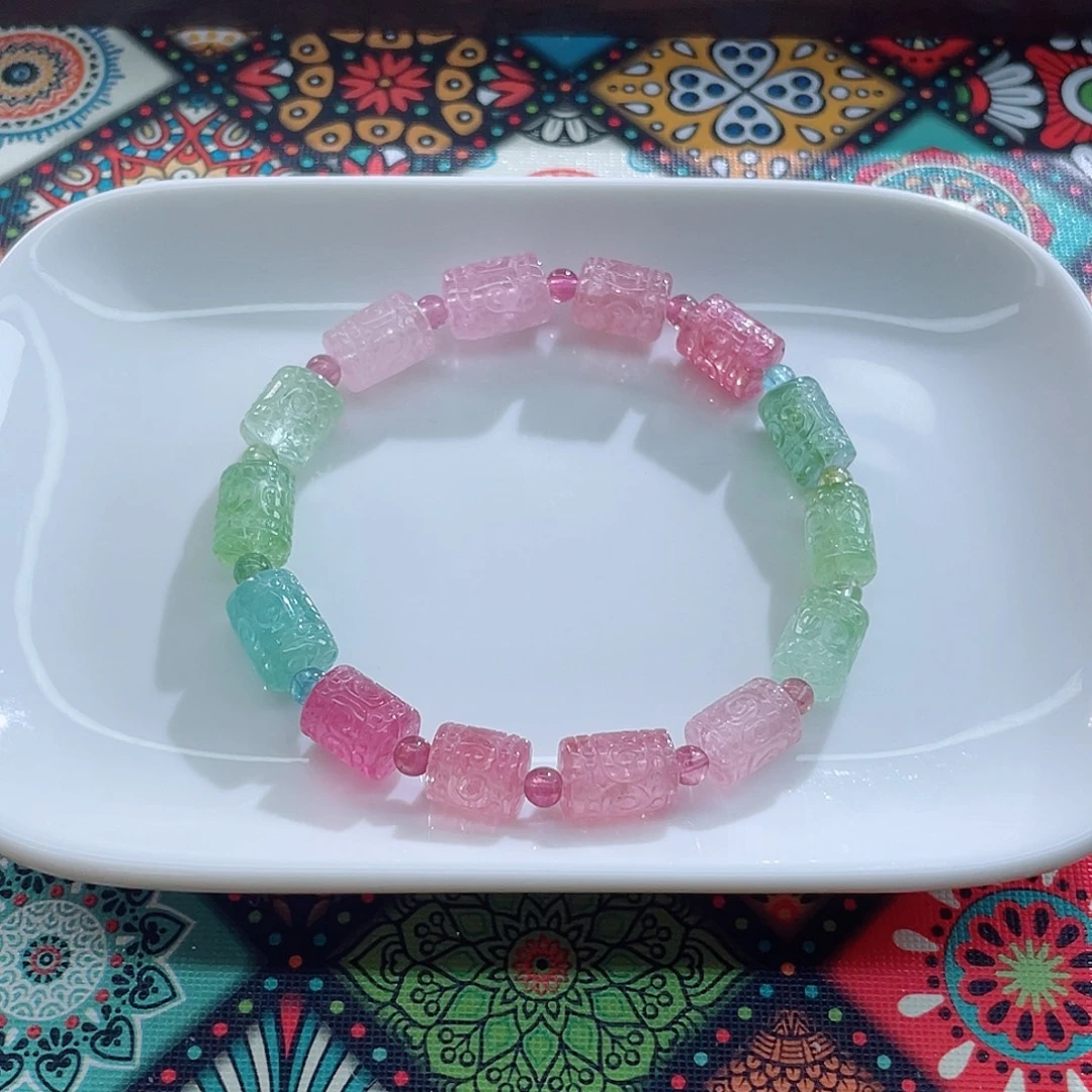 手链碧玺未镶嵌碧玺手链