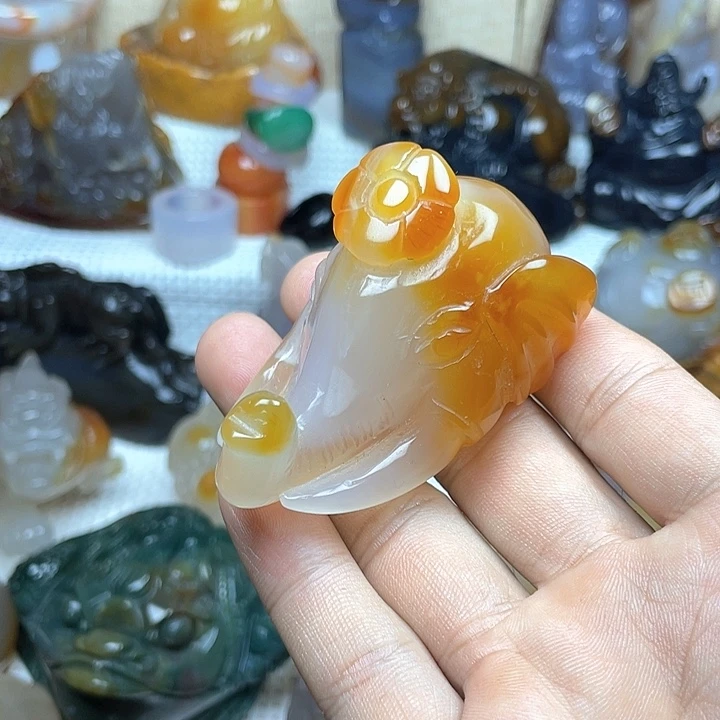 玛瑙/玉髓饰品未镶嵌