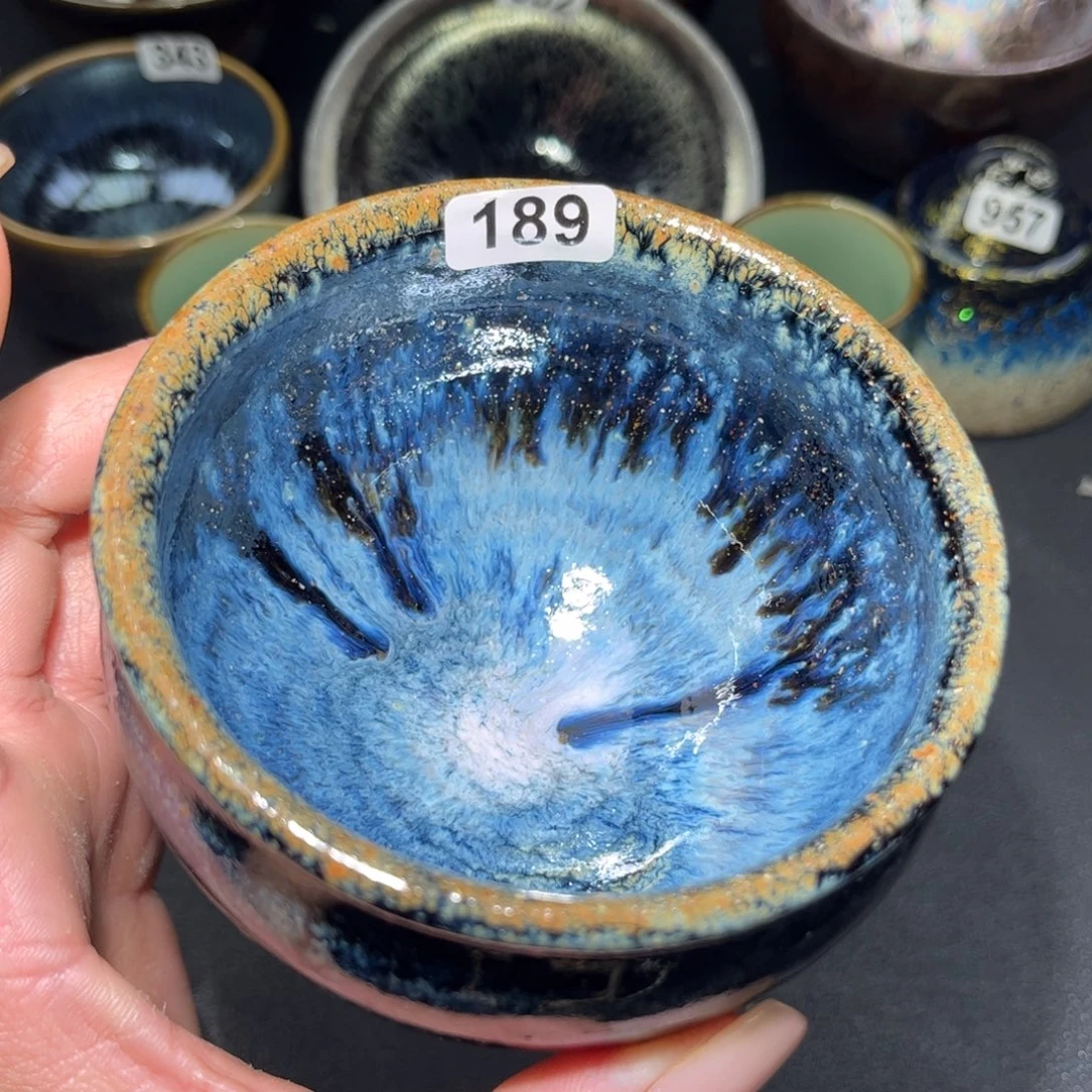 茶盏189 建盏单盏放大漏…………