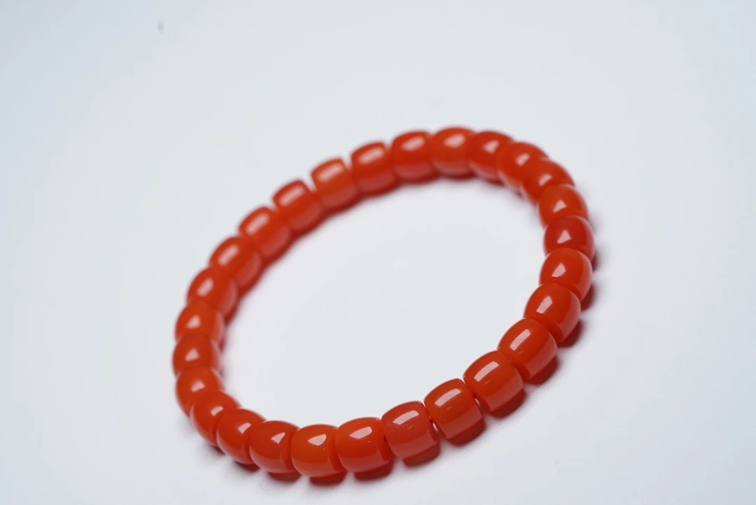 南红 宝山南红精工直切手串