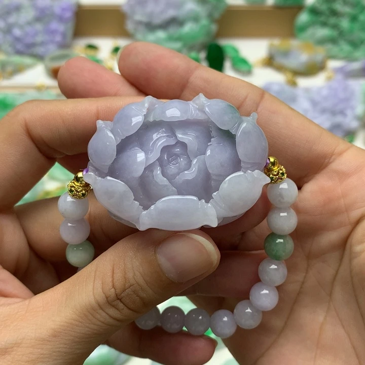 颈饰未镶嵌翡翠翡翠