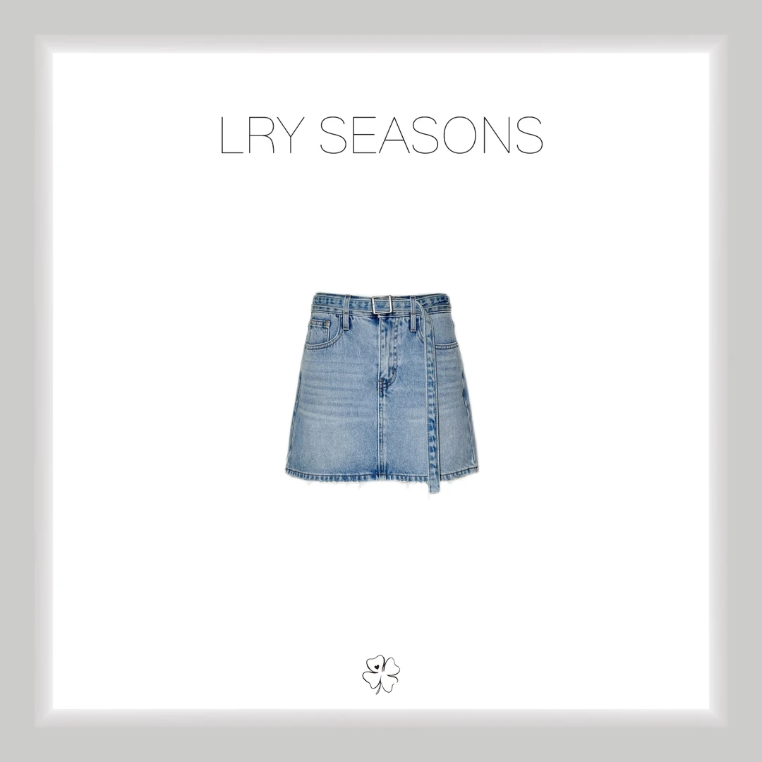LRY SEASONS |夏季时尚牛仔短裙25139